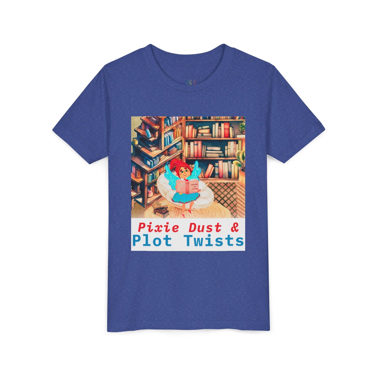 Youth Pixie Dust & Plot Twists Tee – Where Stories Take Flight