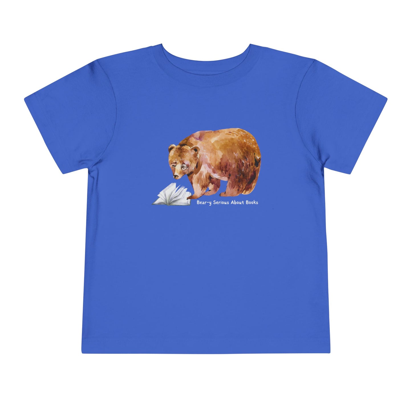 Toddler Bear-y Serious Book Tee