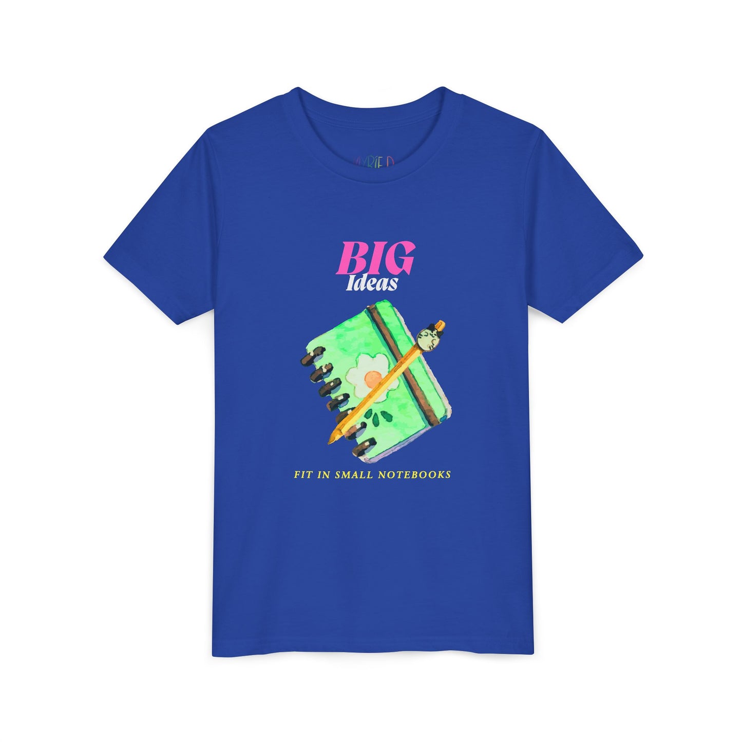 Youth Big Ideas Tee – Creative Confidence for Young Dreamers & Writers