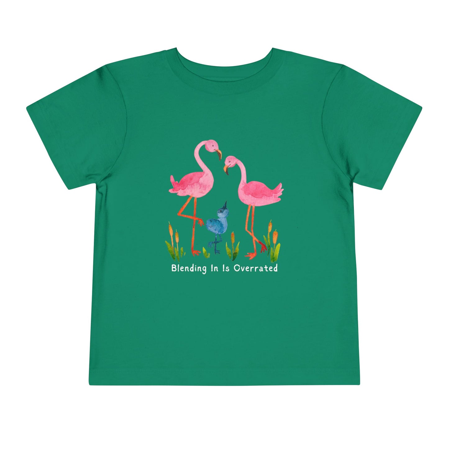 Toddler “Blending In Is Overrated” Tee – Celebrate What Makes You Different
