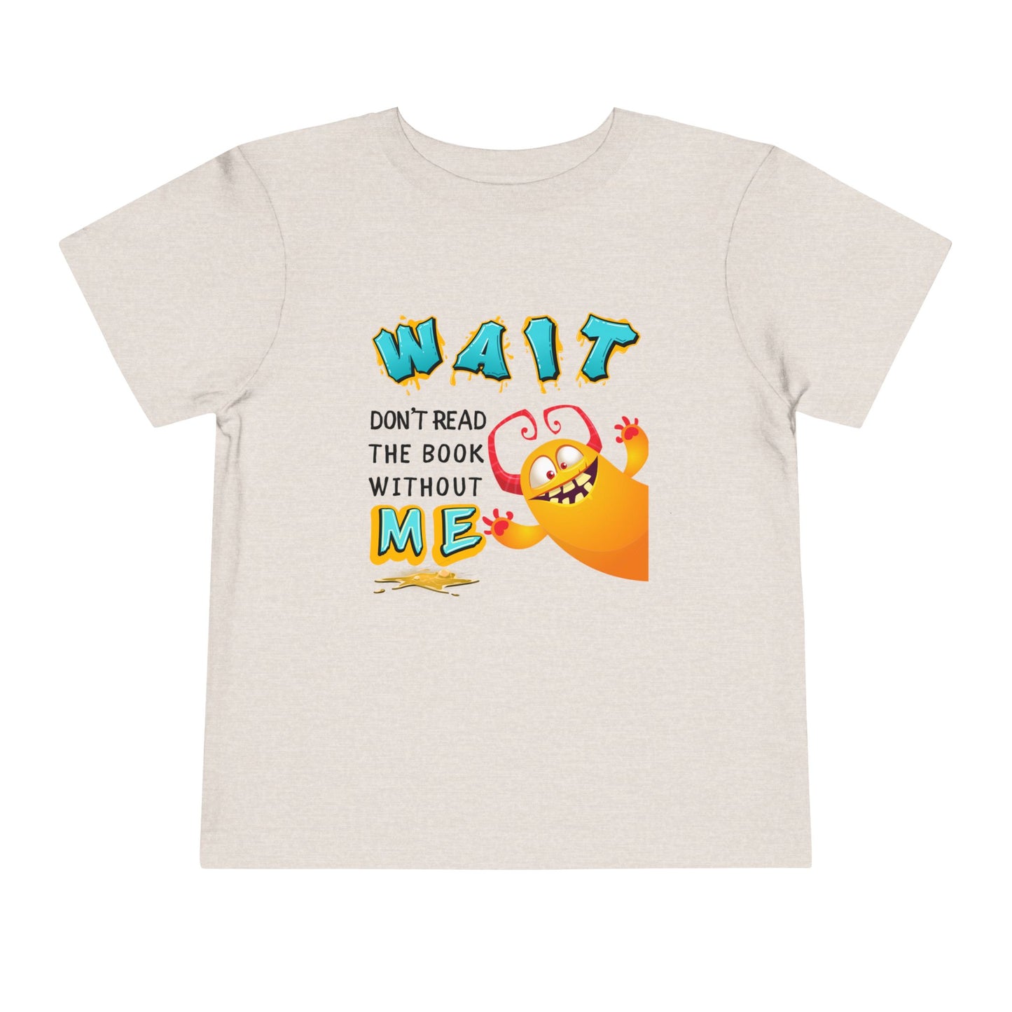 Toddler Wait for Me Reading Tee