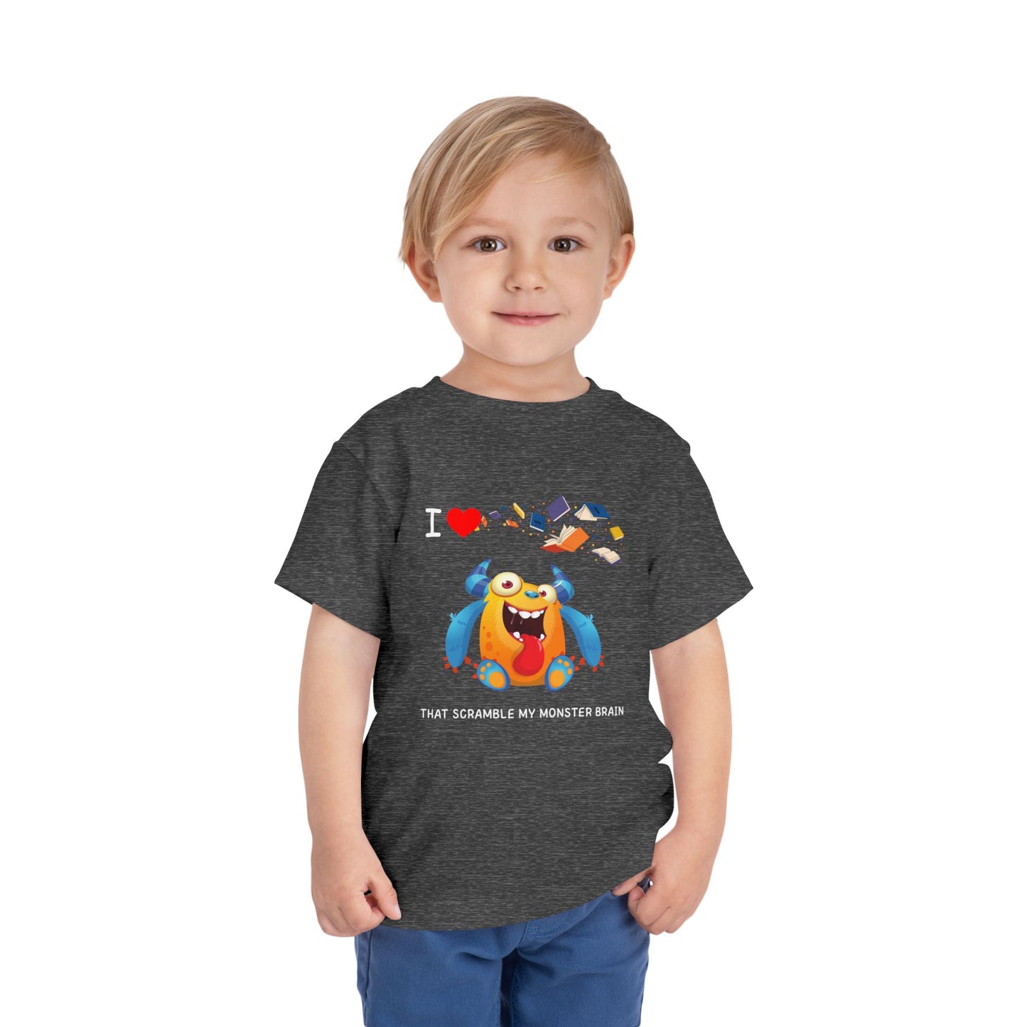 Toddler Monster Brain Scramble Tee