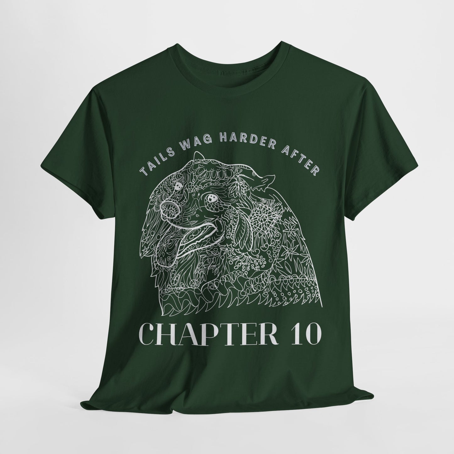 Teen/Adult Unisex – Chapter 10 Tee – Dog Lovers & Bookworms Unite