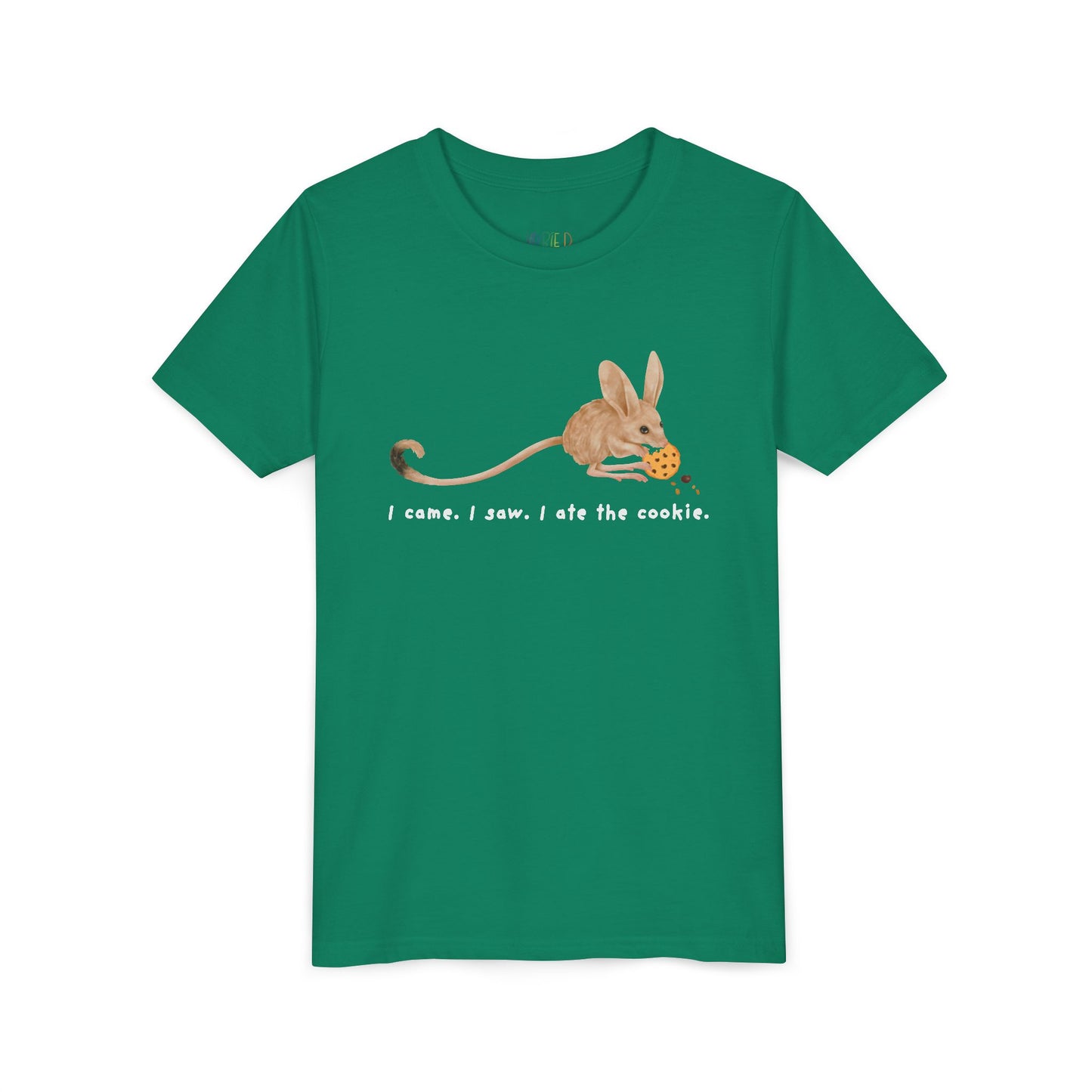 Youth I Came. I Saw. I Ate the Cookie. Tee – Zero Regrets, Full Belly