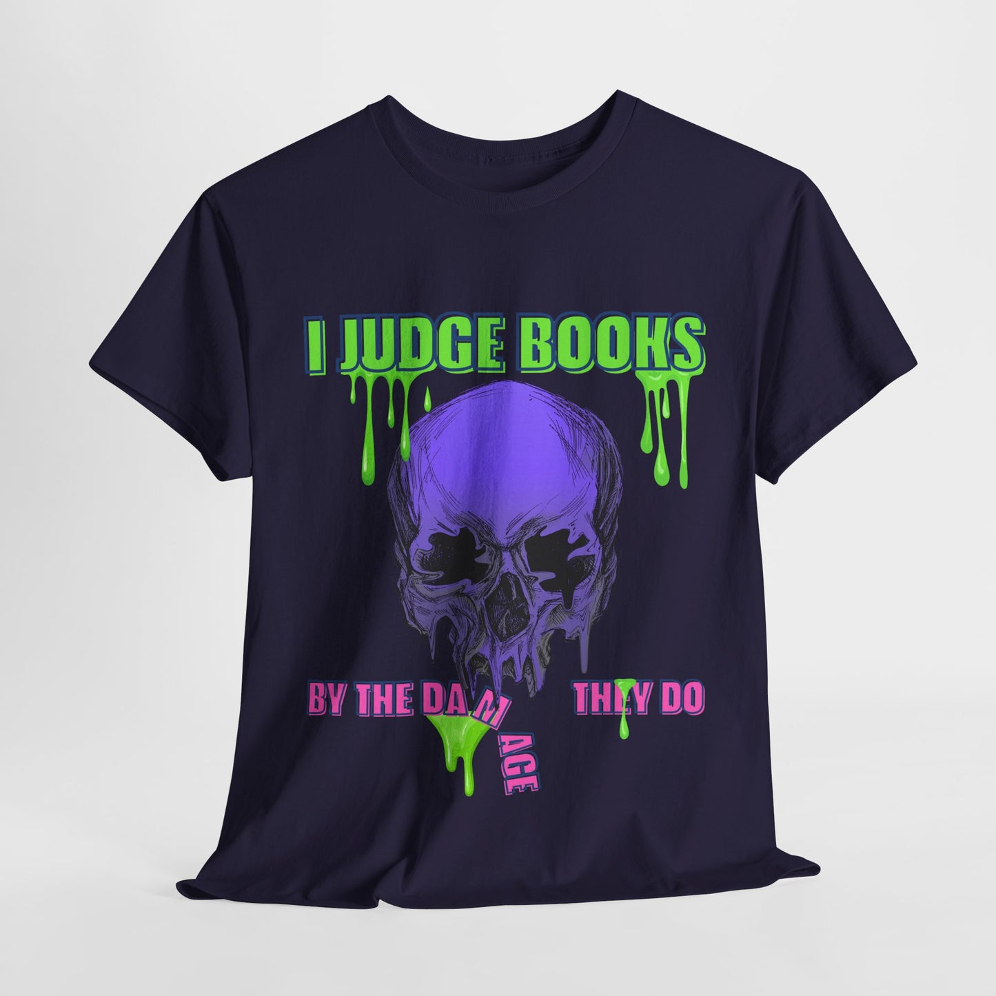 Teen/Adult Unisex Read for the Pain Tee – Horror Book Lover Shirt