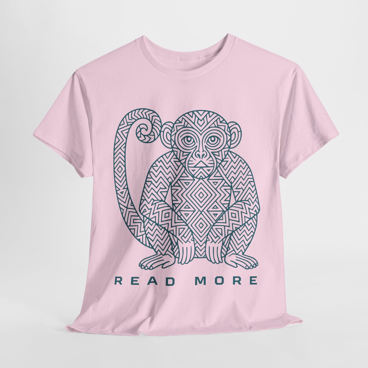 Teen/Adult Unisex β Read More Tribal Monkey Tee