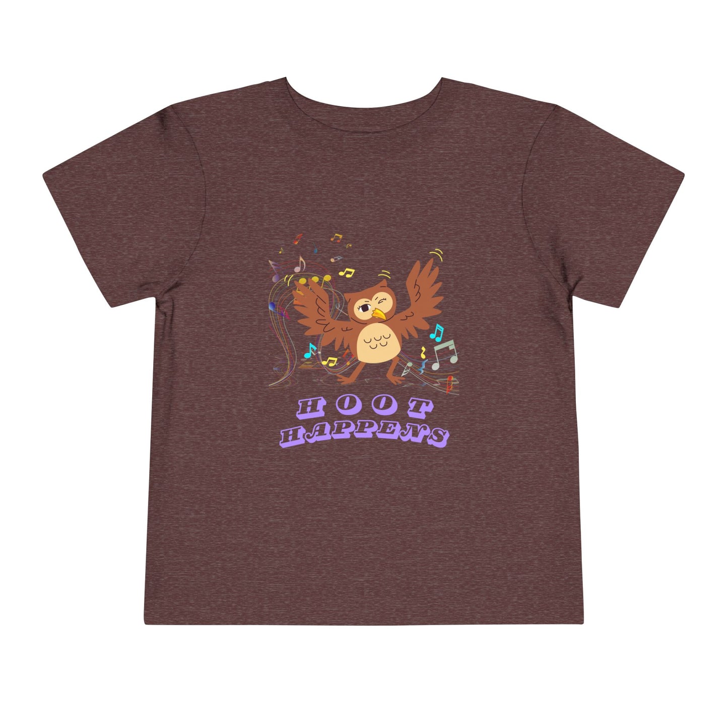 Toddler Hoot Happens Tee β Musical Owl Shirt for Groovy Little Hoots