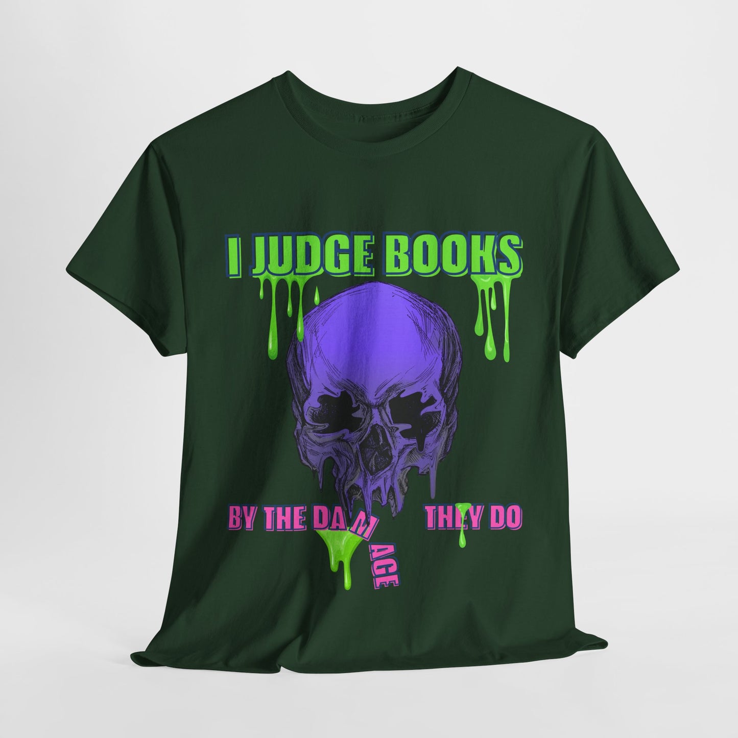 Teen/Adult Unisex Read for the Pain Tee – Horror Book Lover Shirt