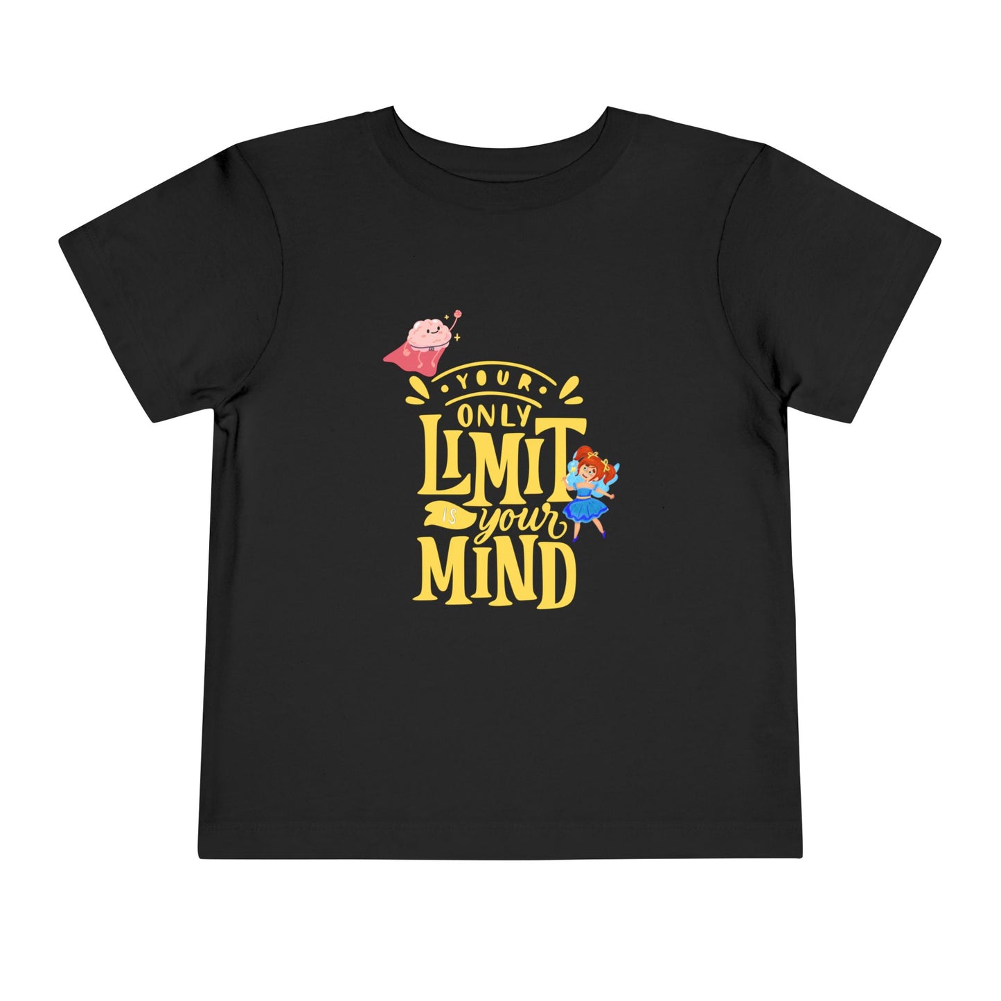 Toddler Your Only Limit Tee – Mei-Mei Motivational Shirt for Little Dreamers
