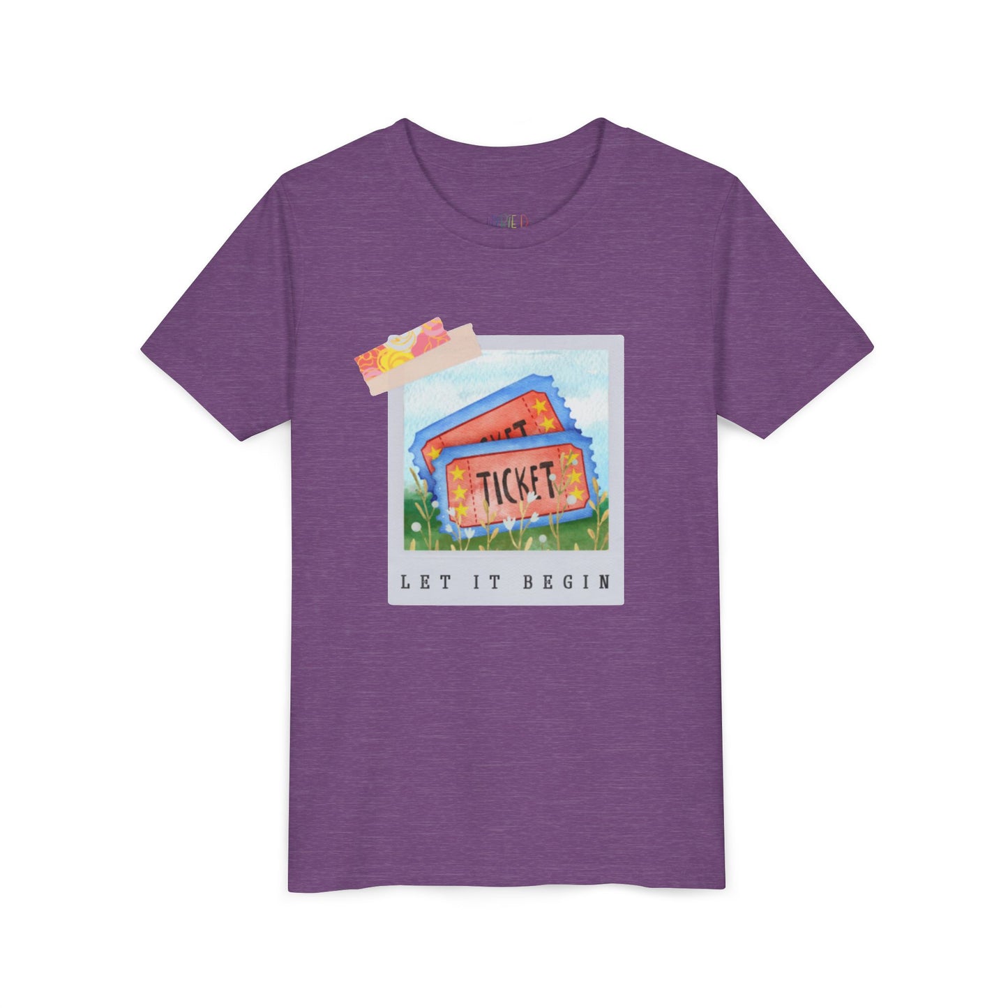 Youth Let It Begin T-Shirt – Ticket to Wonder Awaits