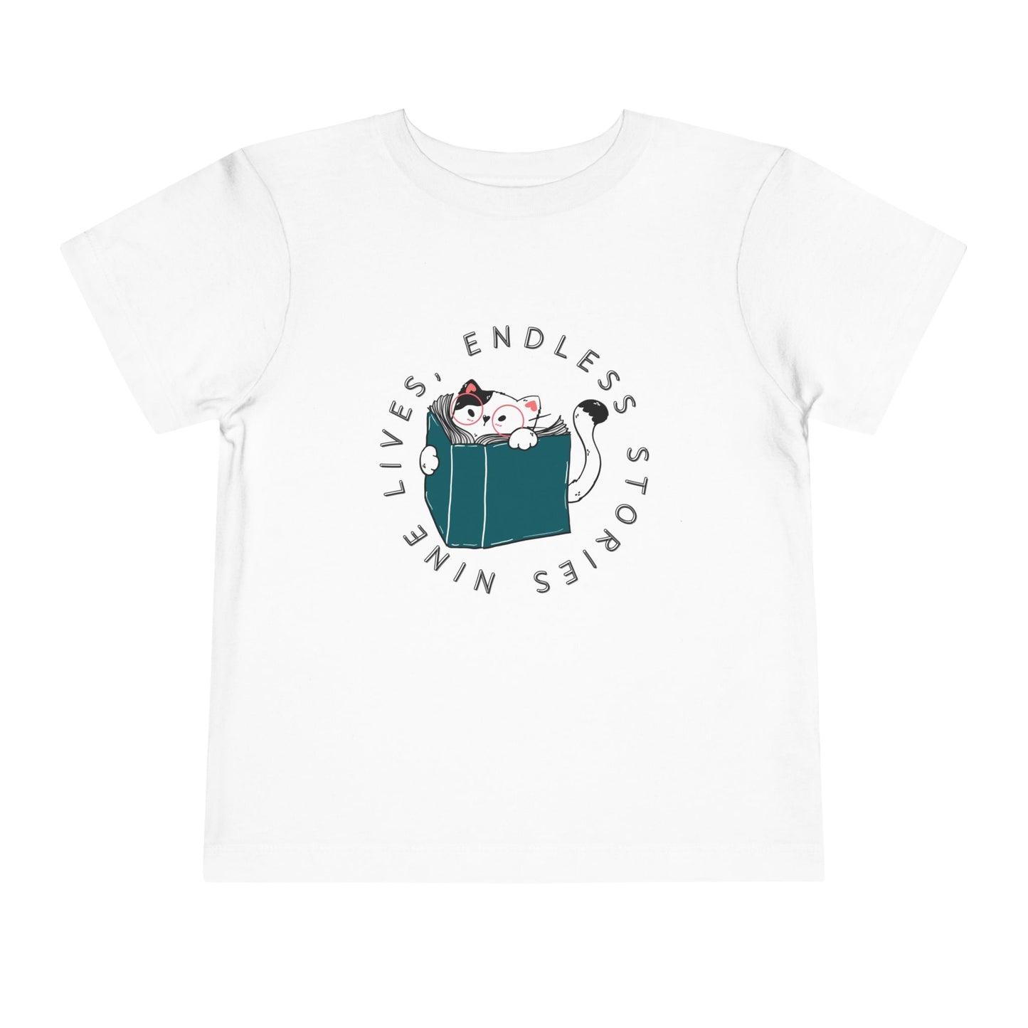 Toddler Nine Lives, Endless Stories T-Shirt