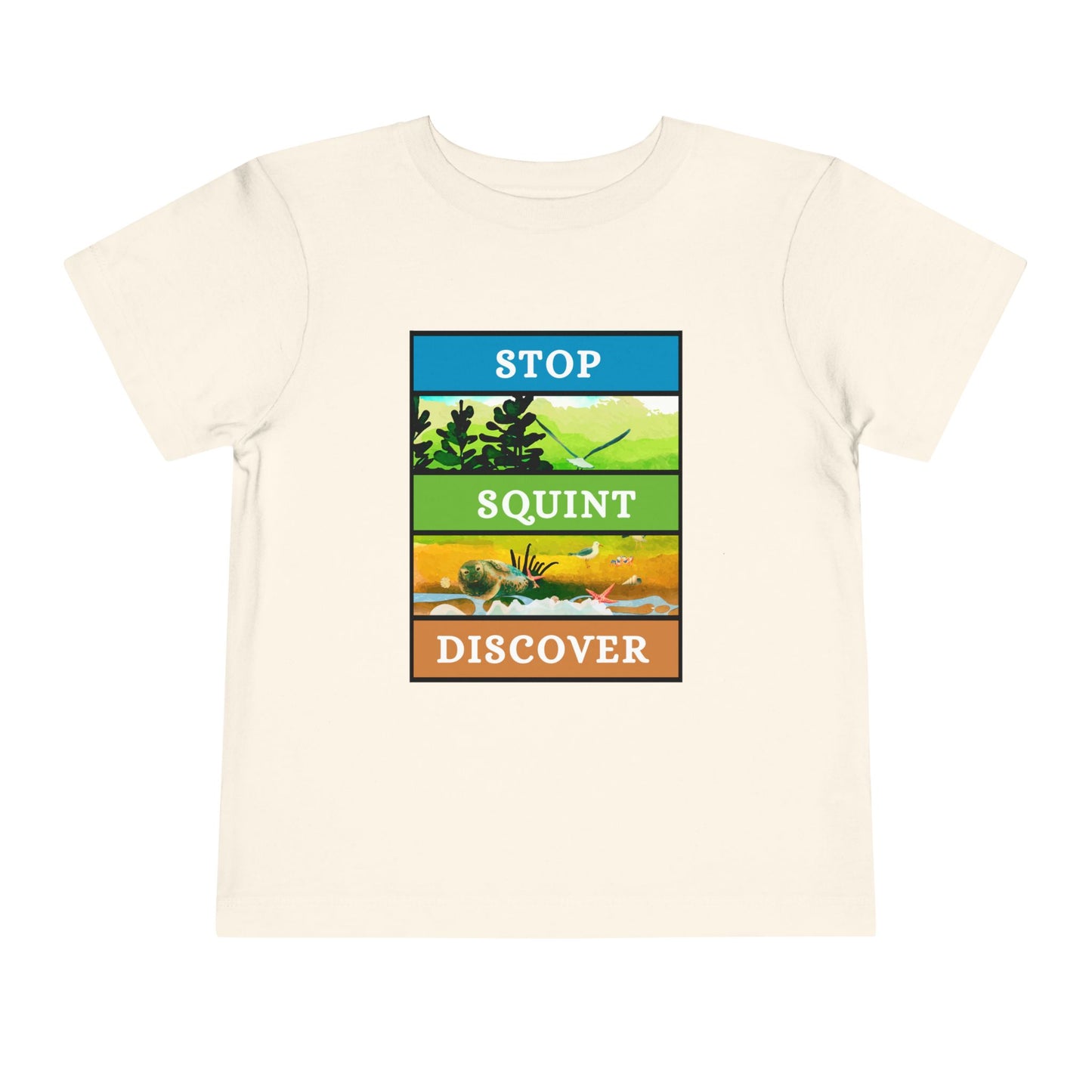 Toddler Stop Squint Discover Tee β Outdoor Explorer Shirt for Curious Kids