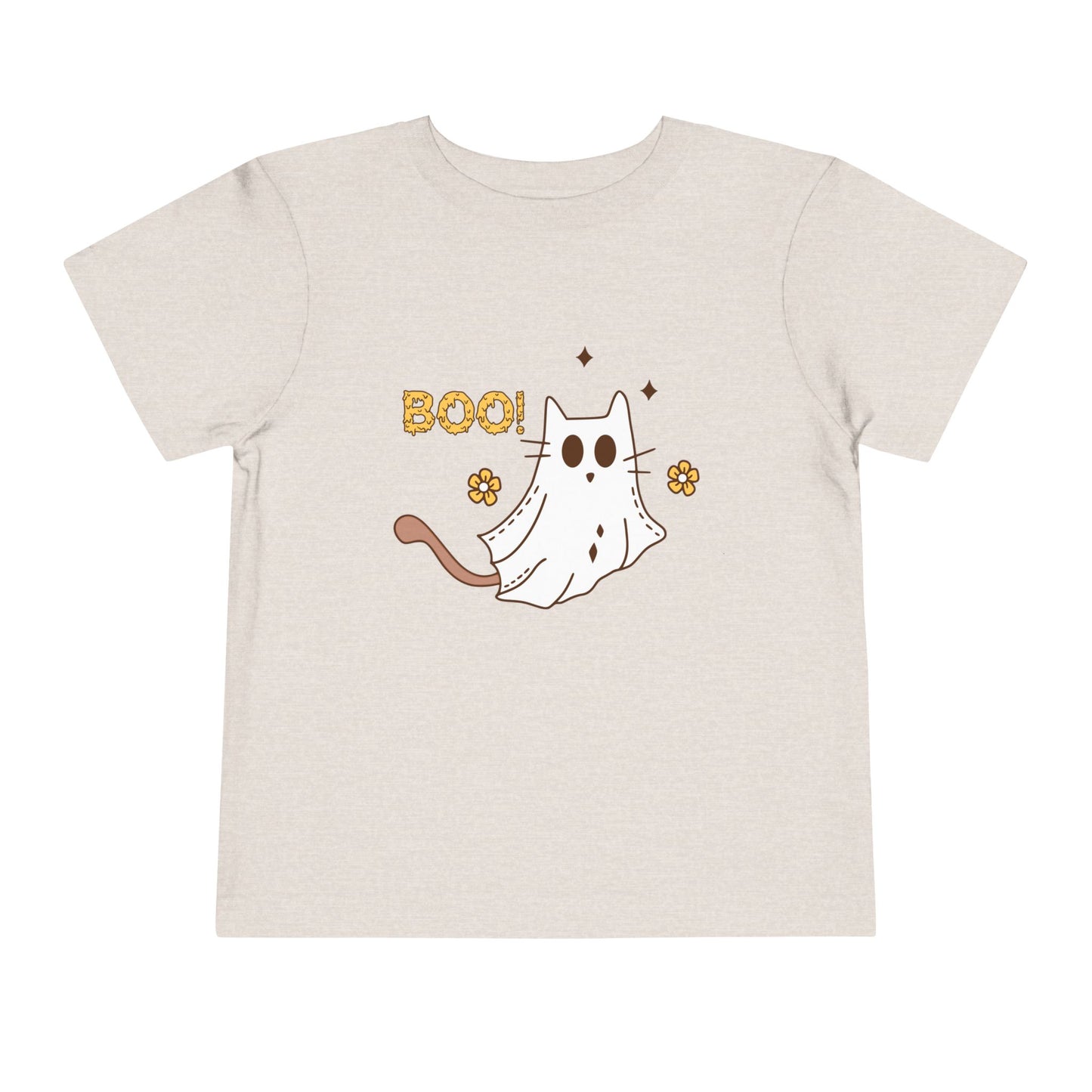 Toddler T-Shirt β Boo-tiful Cat Ghost Costume Tee