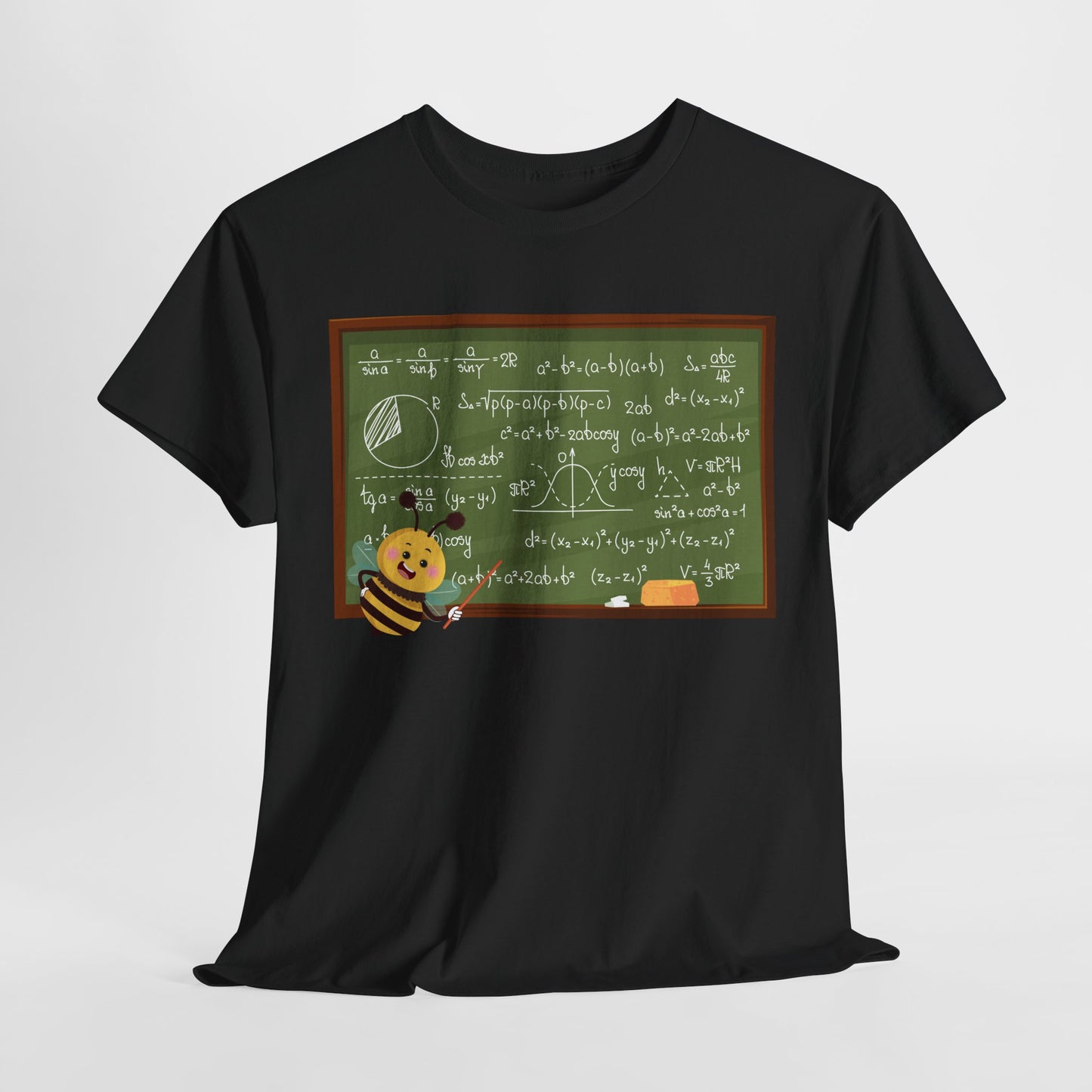 Teen/Adult Unisex Math Bee Tee – Buzz-Worthy Style for Teachers & STEM Fans