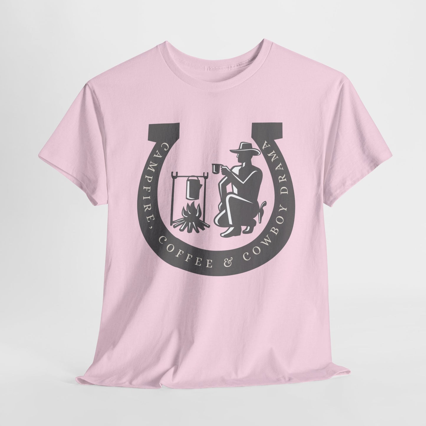 Teen/Adult Unisex Tee – Campfire, Coffee & Cowboy Drama