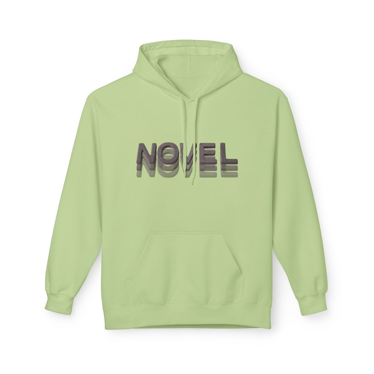 Teen/Adult Unisex Novel Hoodie β Minimalist Literary Word Design