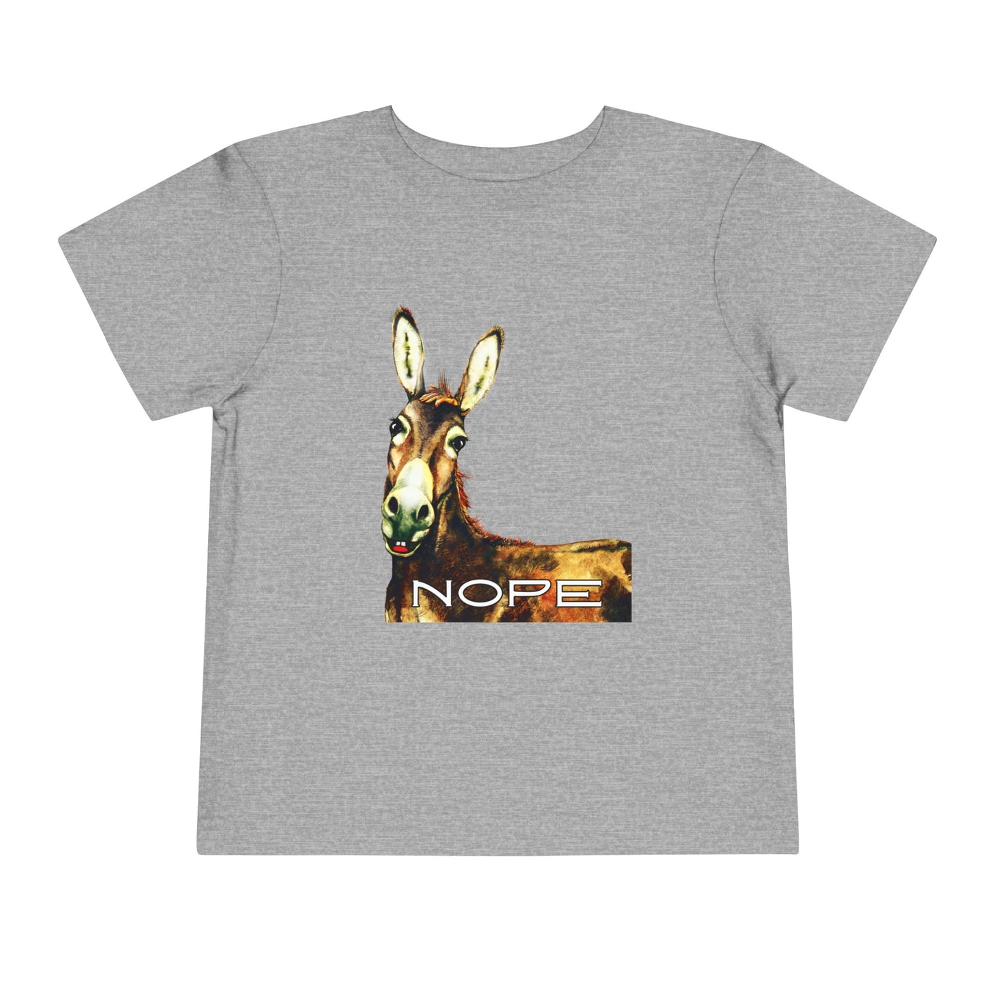 Toddler NOPE Tee – Funny Attitude Shirt for Strong-Willed Kids