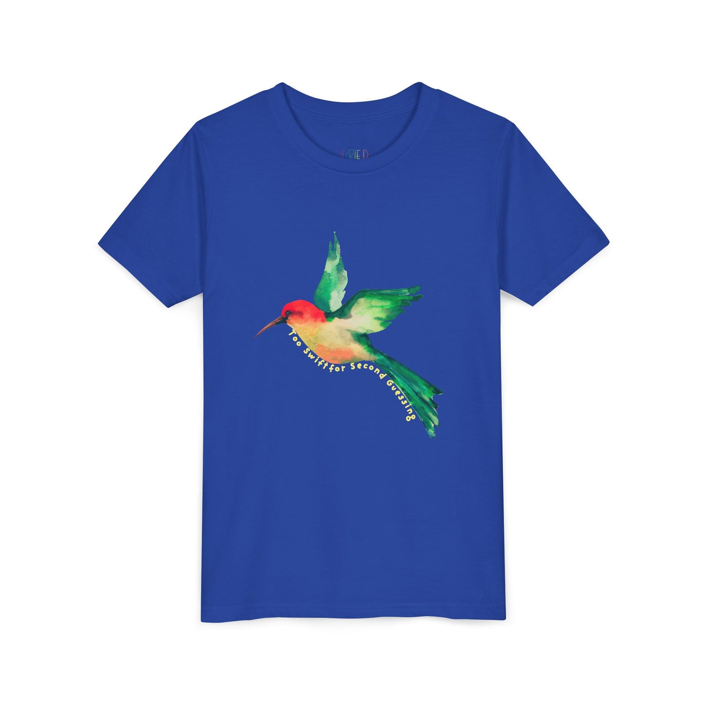 Youth Too Swift for Second Guessing Tee – Move Boldly, Think Brightly