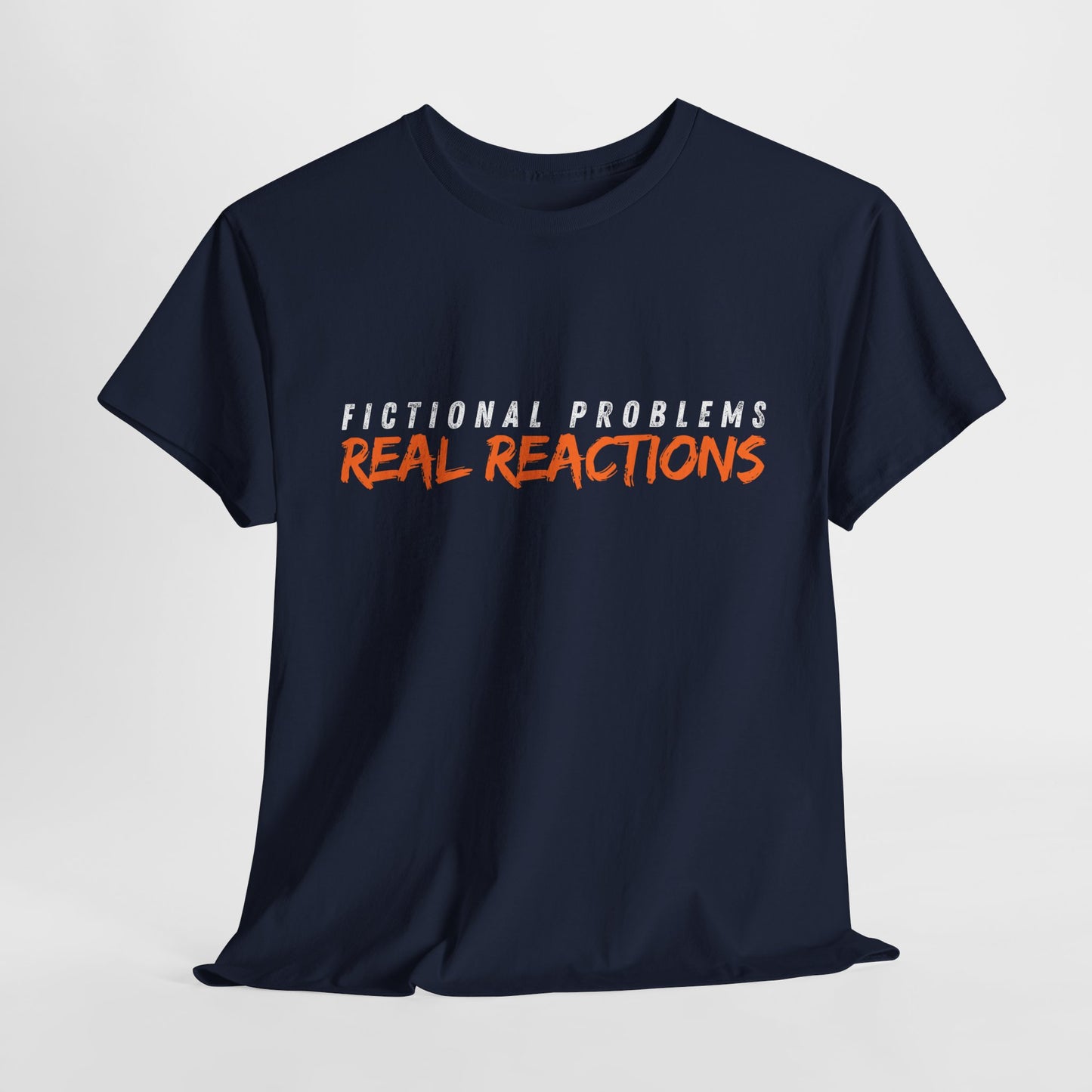 Teen/Adult Unisex Bookish Tee – Fictional Problems, Real Reactions