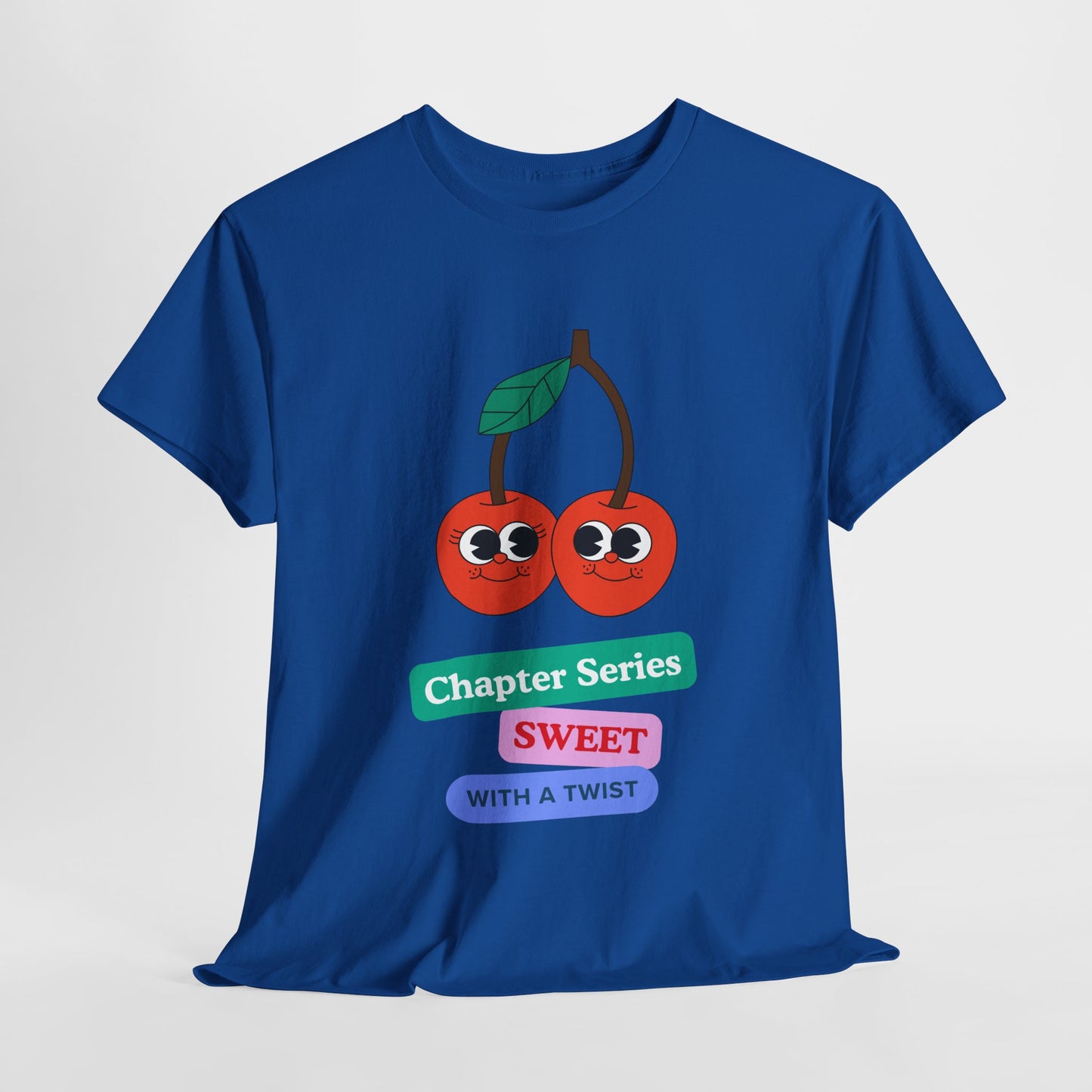 Teen/Adult Unisex Chapter Series – Sweet With a Twist Tee – A Juicy Pick for Book Series Fans