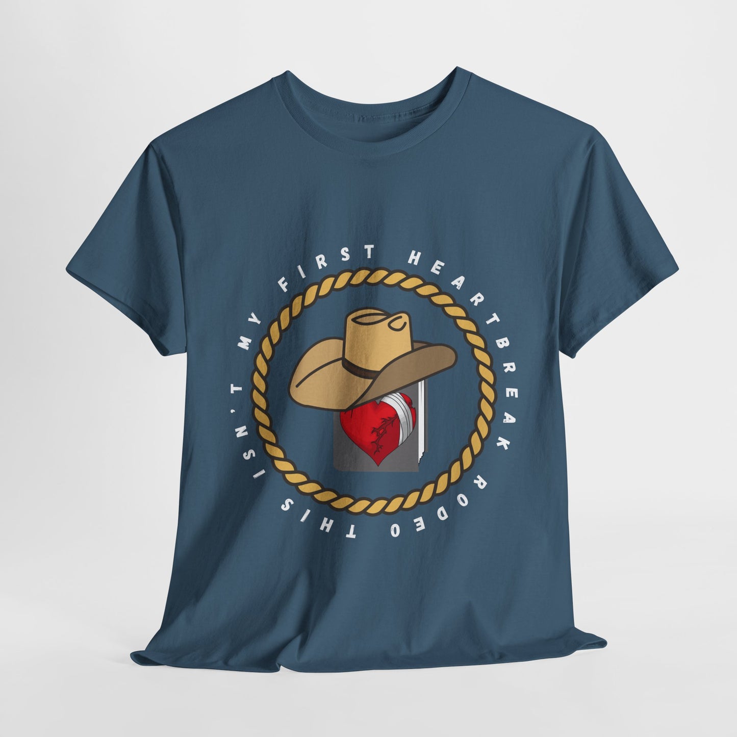 Teen/Adult Unisex Tee – This Isn’t My First Heartbreak Rodeo