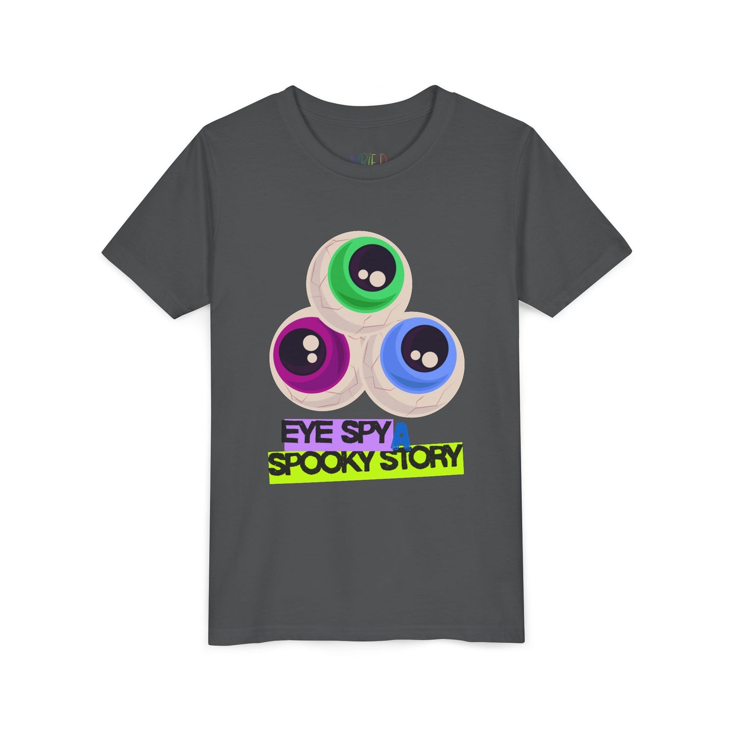 Youth Eye Spy a Spooky Story T-Shirt
