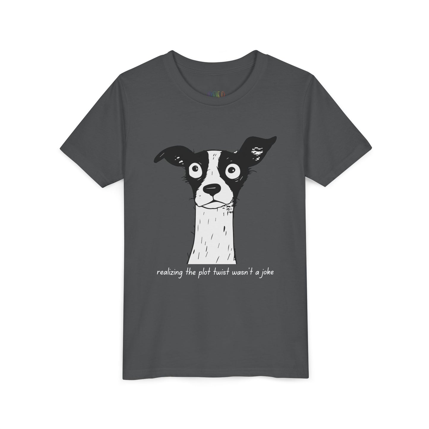 Youth Plot Twist Panic T-Shirt – That Face When the Story Gets Real