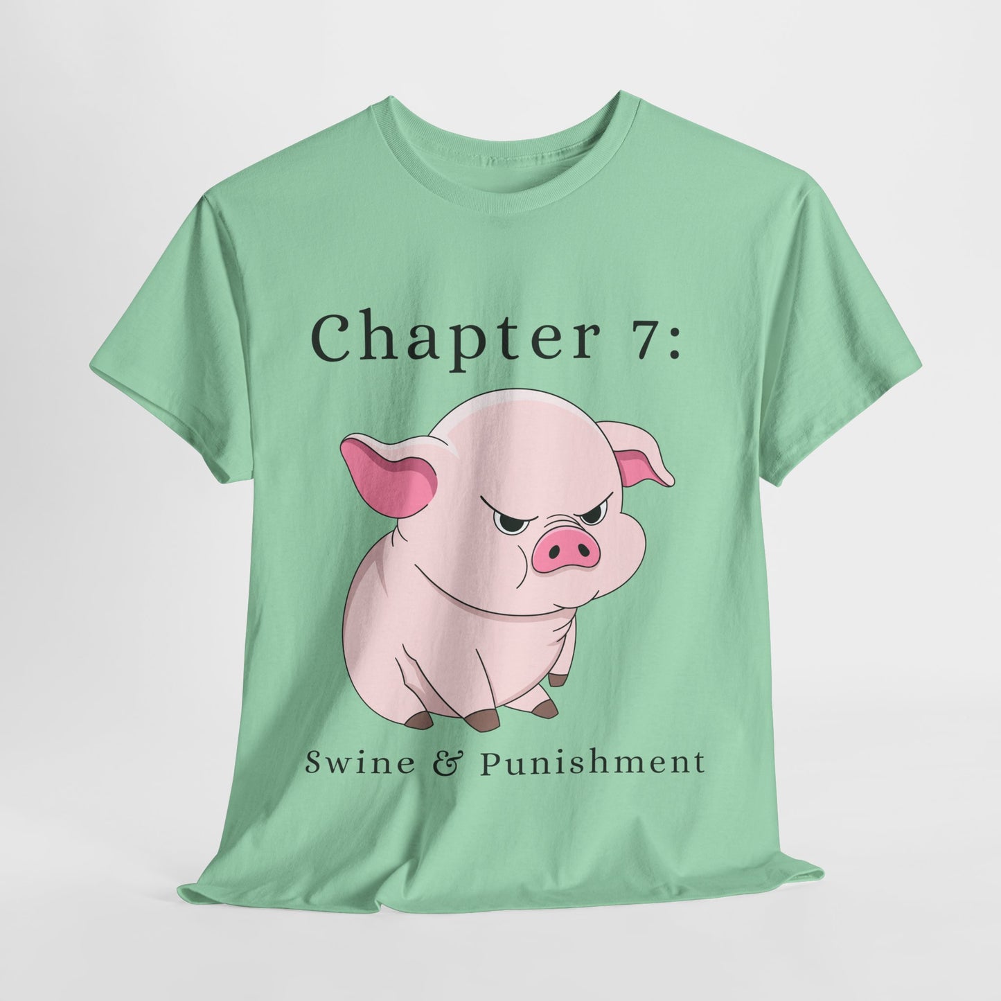 Teen/Adult Unisex Swine & Punishment Tee β Justice Served Snorty