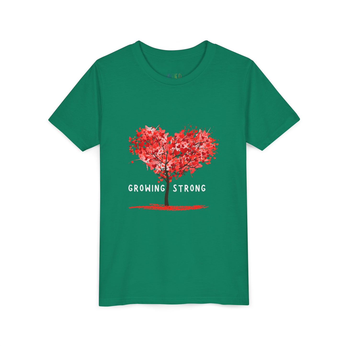 Youth Growing Strong Tee – Encouraging Growth with Every Wear