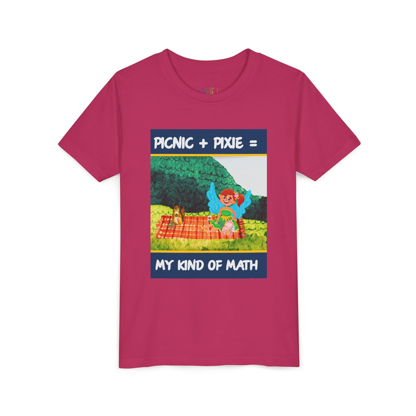 Youth Picnic + Pixie = My Kind of Math Tee – Fun Outdoor T-Shirt for Curious Kids and Creative Thinkers