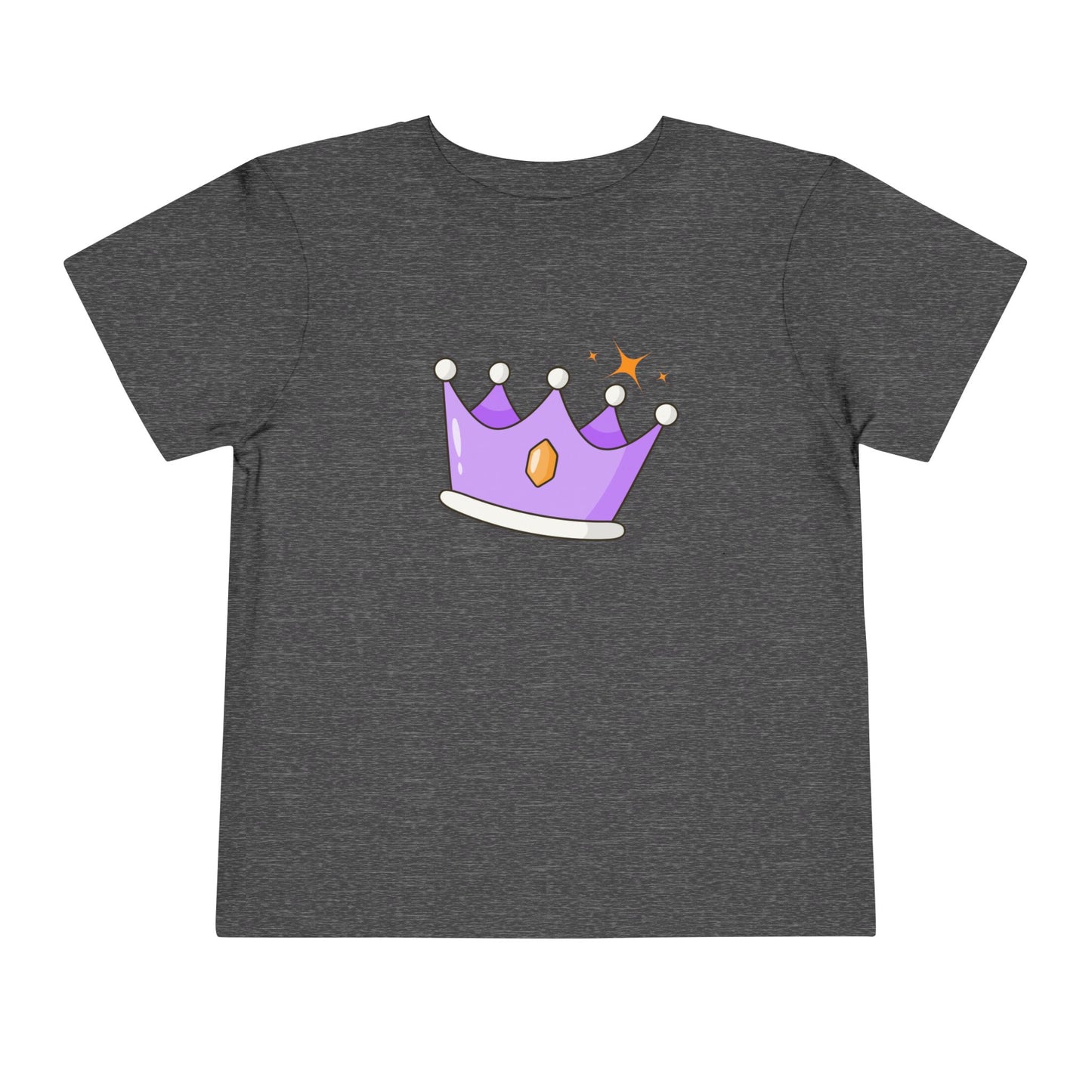 Toddler Royal Sparkle Tee β Crowned Cuteness for Little Royals