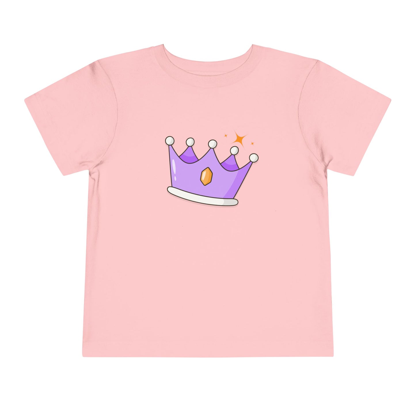 Toddler Royal Sparkle Tee β Crowned Cuteness for Little Royals