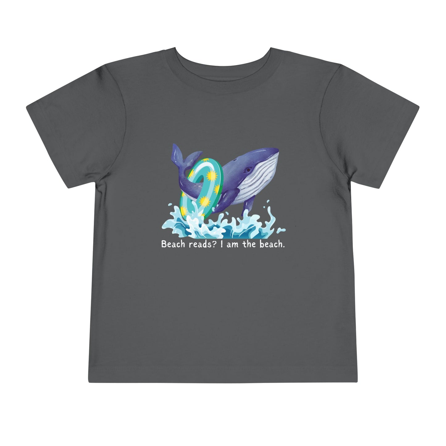 Toddler Beach Reads Whale Tee