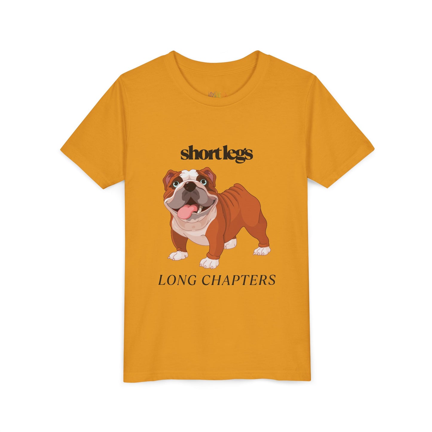 Youth Short Legs, Long Chapters T-Shirt โ For Readers with Big Stories to Tell