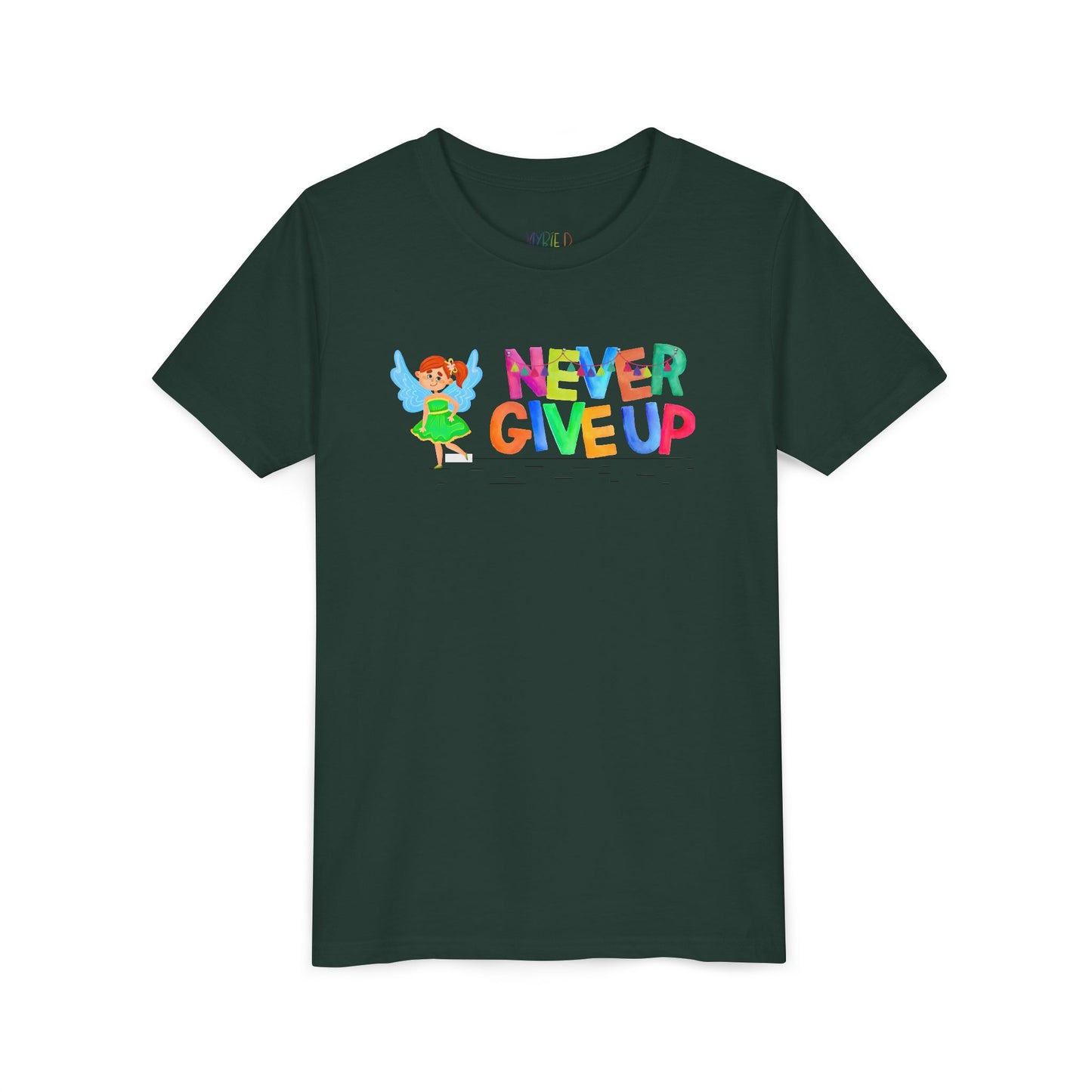 Youth Never Give Up Tee – Keep Going, Keep Growing