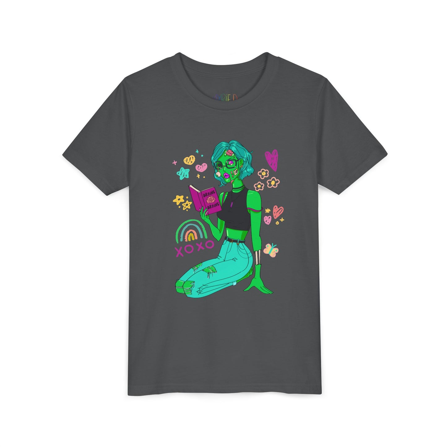 Youth Reading in Style – Zombie Girl Tee