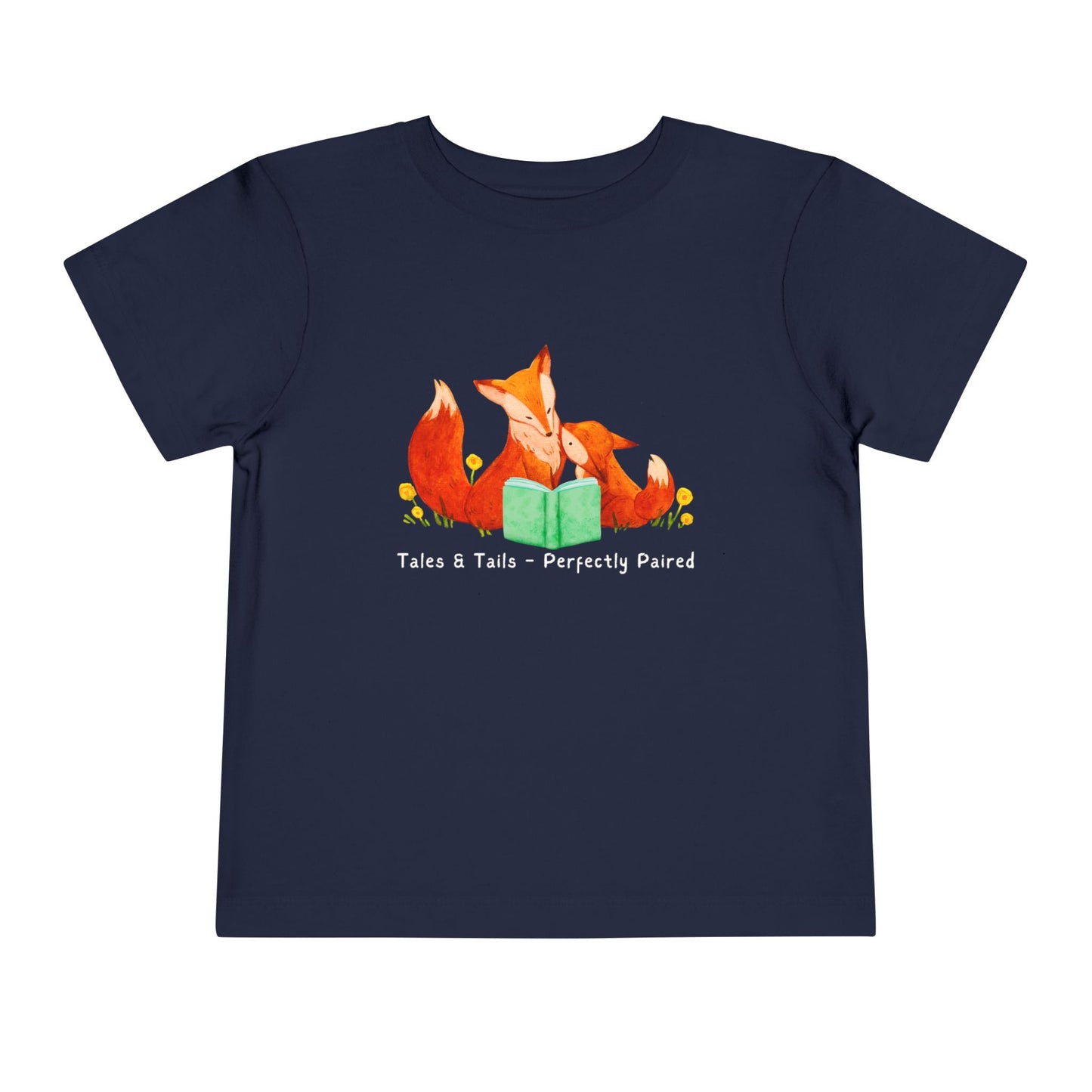Toddler Tales & Tails Fox Tee – Matching Moments for Readers of All Ages
