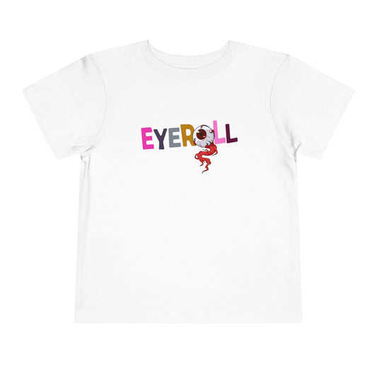 Toddler Eyeroll Tee – Absurd Humor for Little Characters with Big Attitude