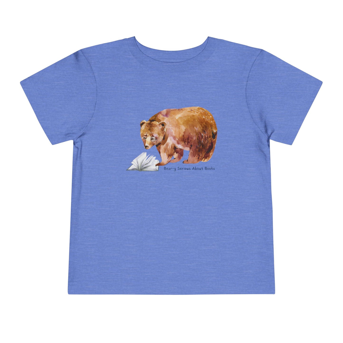 Toddler Bear-y Serious Book Tee