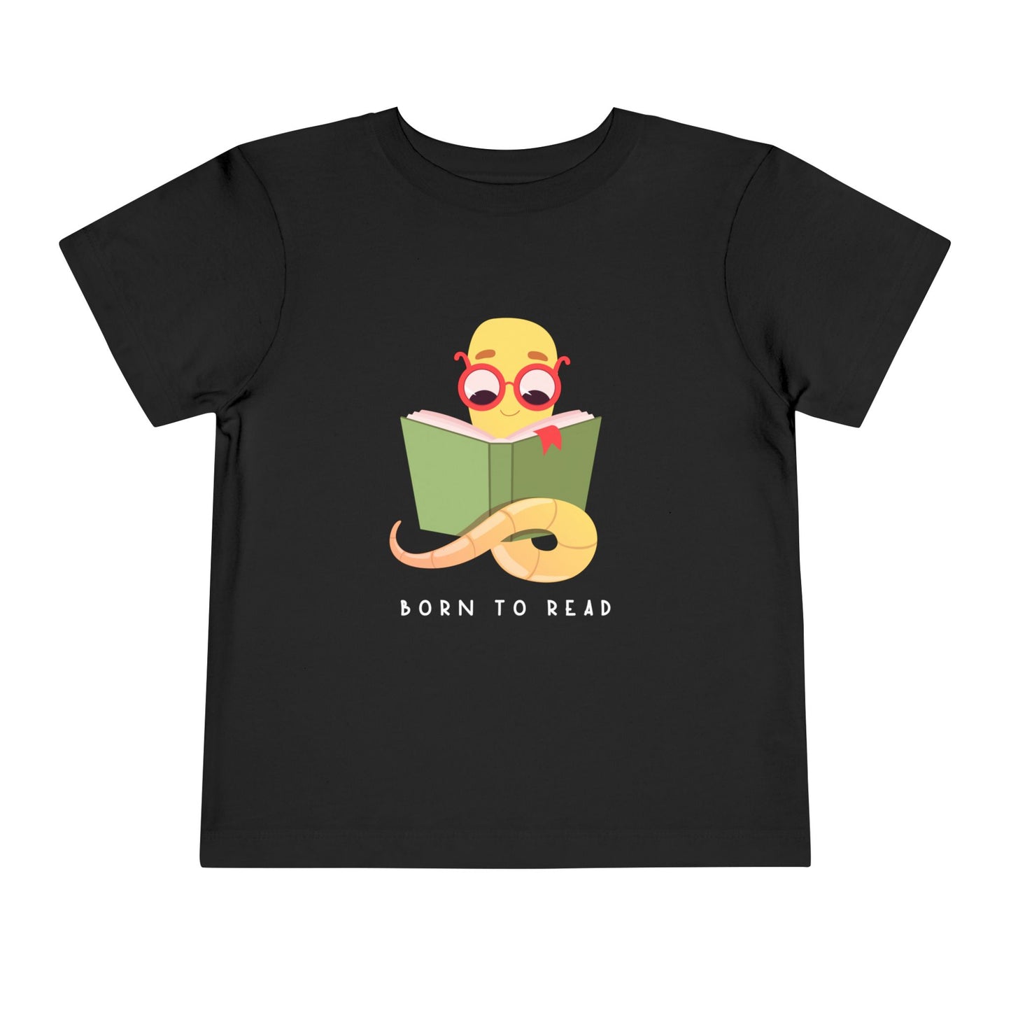 Toddler Born to Read Tee – Sweet Bookworm Style for Early Readers