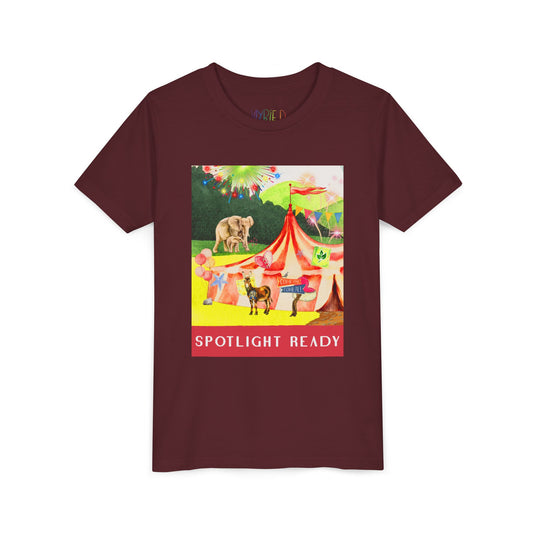 Youth Spotlight Ready – Circus Confidence Tee