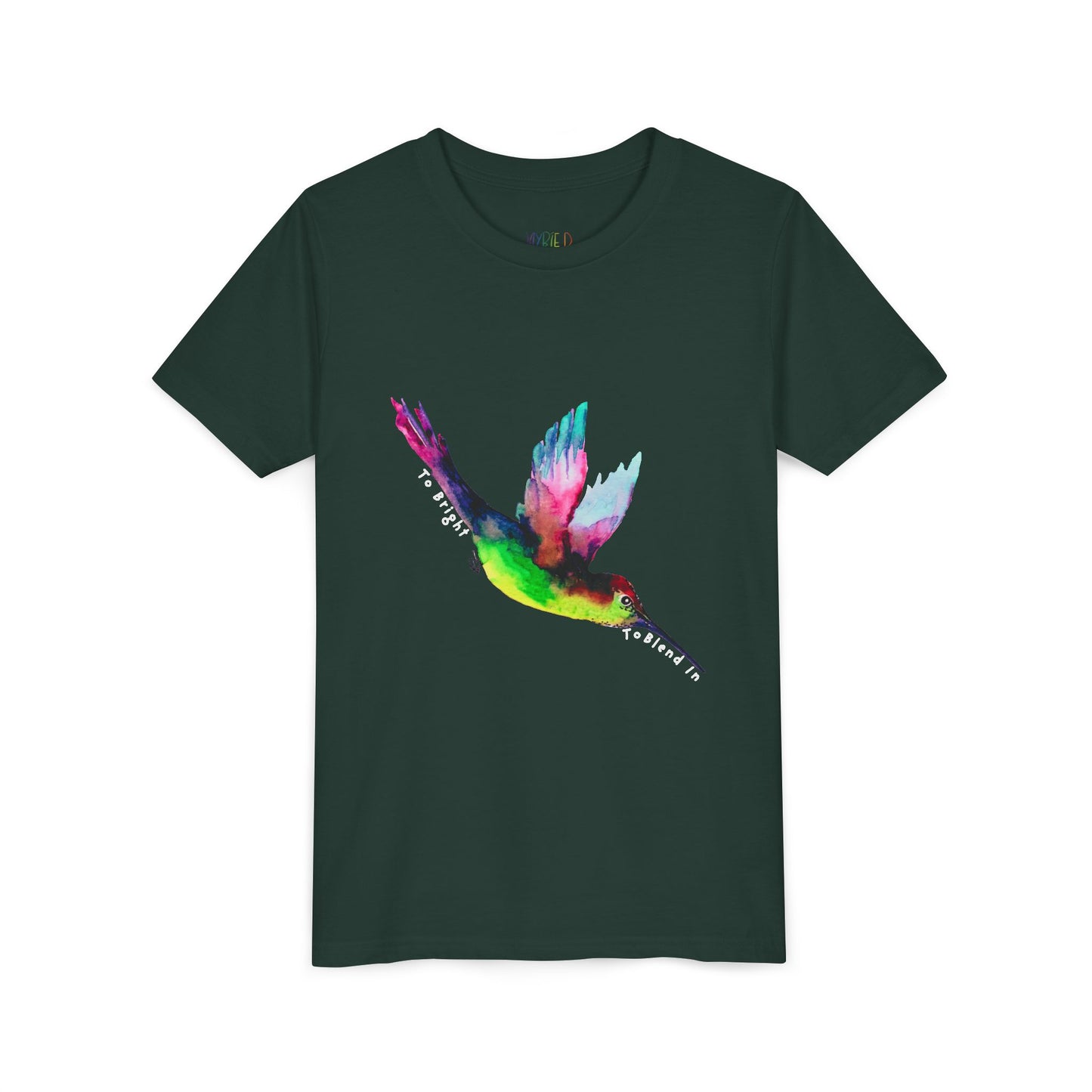 Youth Too Bright to Blend In Tee – Shine Loud, Fly Proud