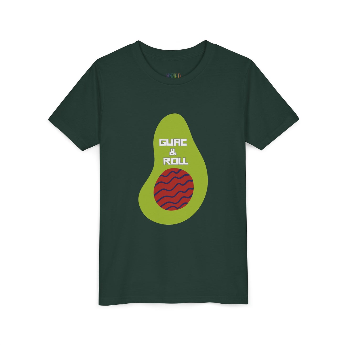 Youth Guac & Roll Tee – Funny Shirt for Foodies & Rockstars, For kids who bring the flavor and the moves