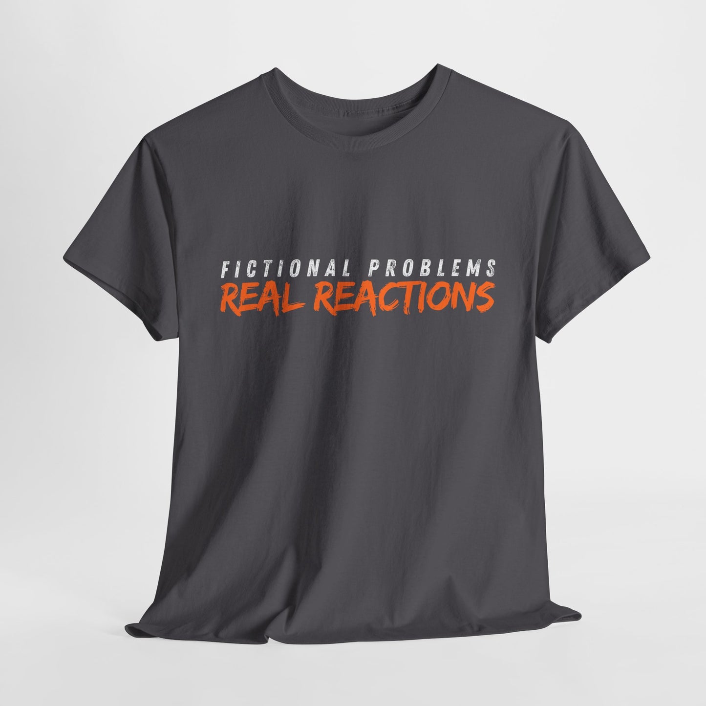 Teen/Adult Unisex Bookish Tee – Fictional Problems, Real Reactions