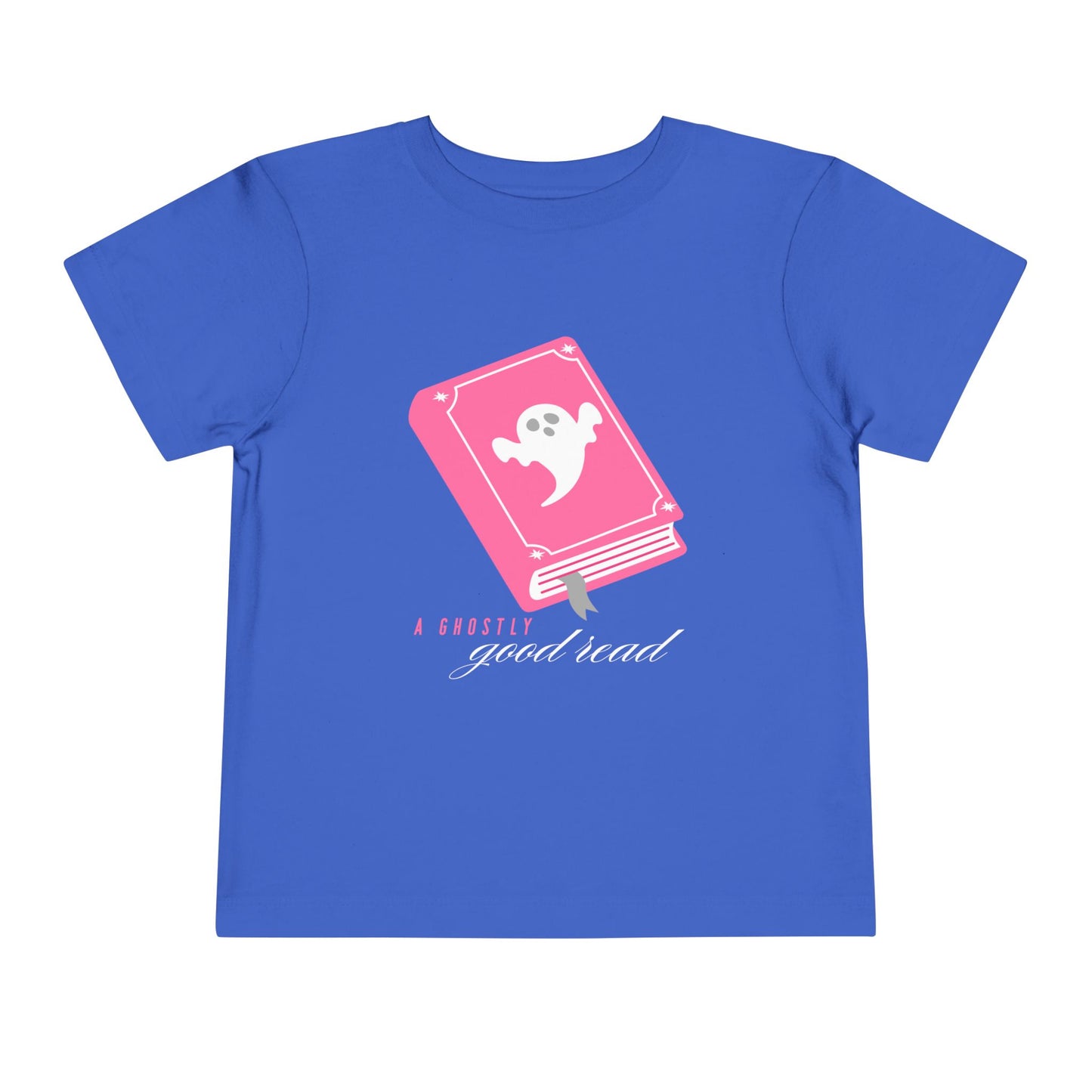 Toddler A Ghostly Good Read Tee – Spooky Cute Book Shirt for Kids