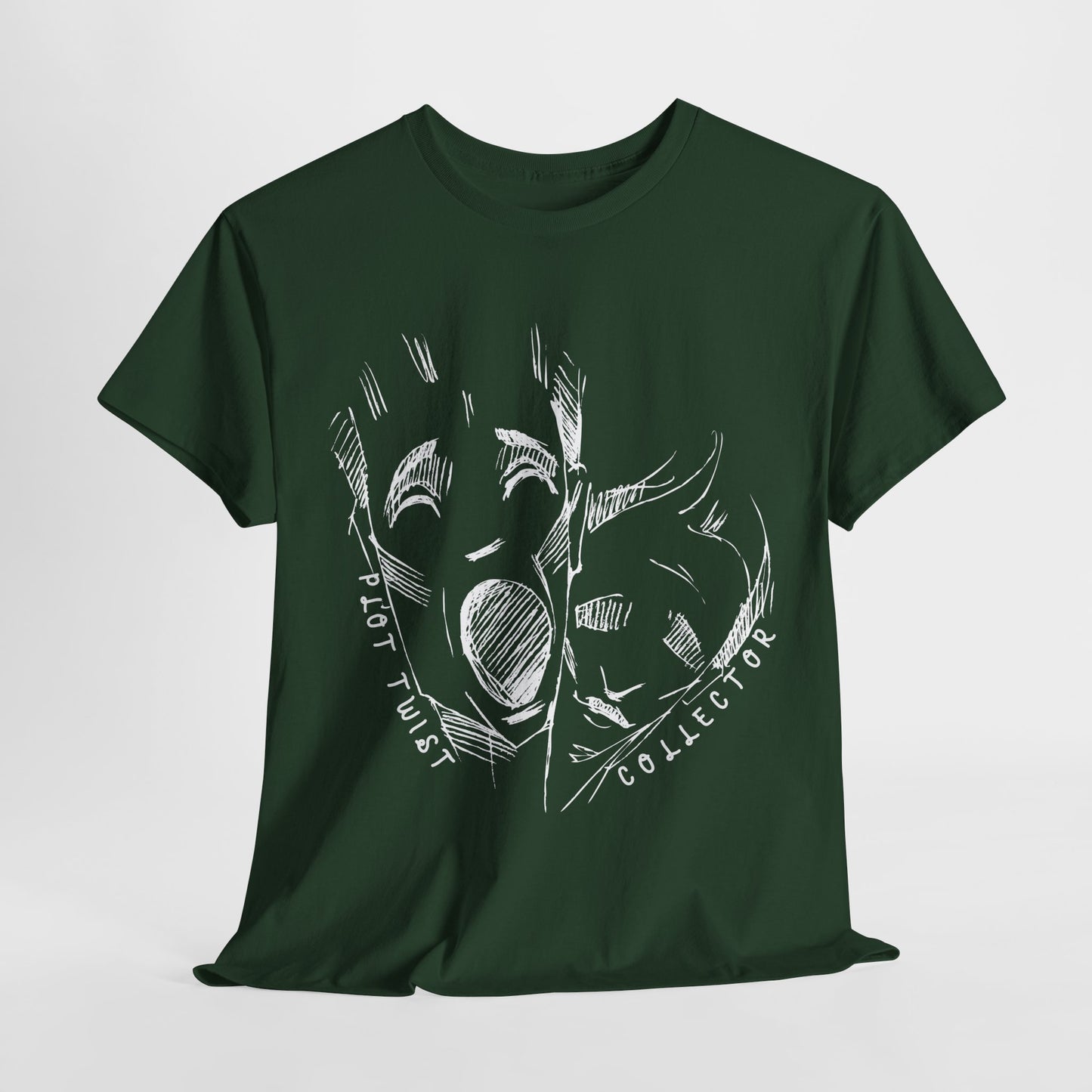 Teen/Adult Unisex Tee – Plot Twist Collector (Screaming Face Edition)