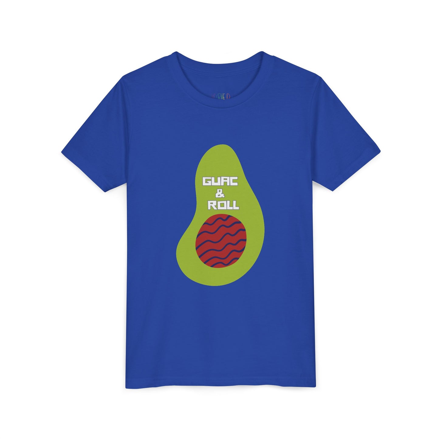 Youth Guac & Roll Tee – Funny Shirt for Foodies & Rockstars, For kids who bring the flavor and the moves