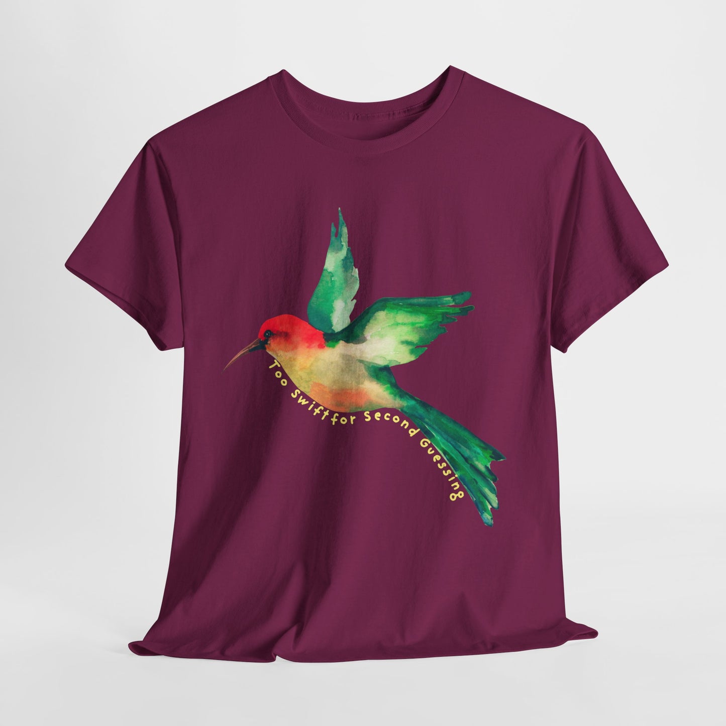 Teen/Adult Unisex Too Swift for Second Guessing Tee – Bold Moves Only