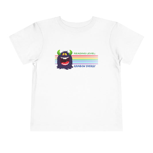 Toddler Reading Level: Rainbow Energy Tee