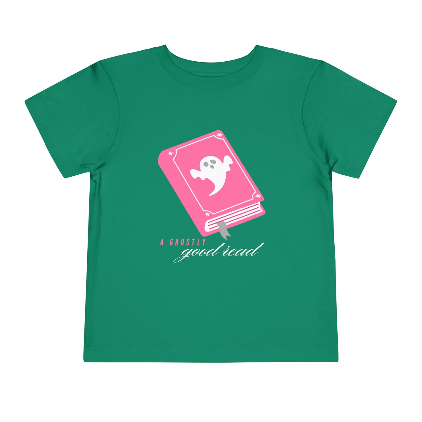 Toddler A Ghostly Good Read Tee – Spooky Cute Book Shirt for Kids